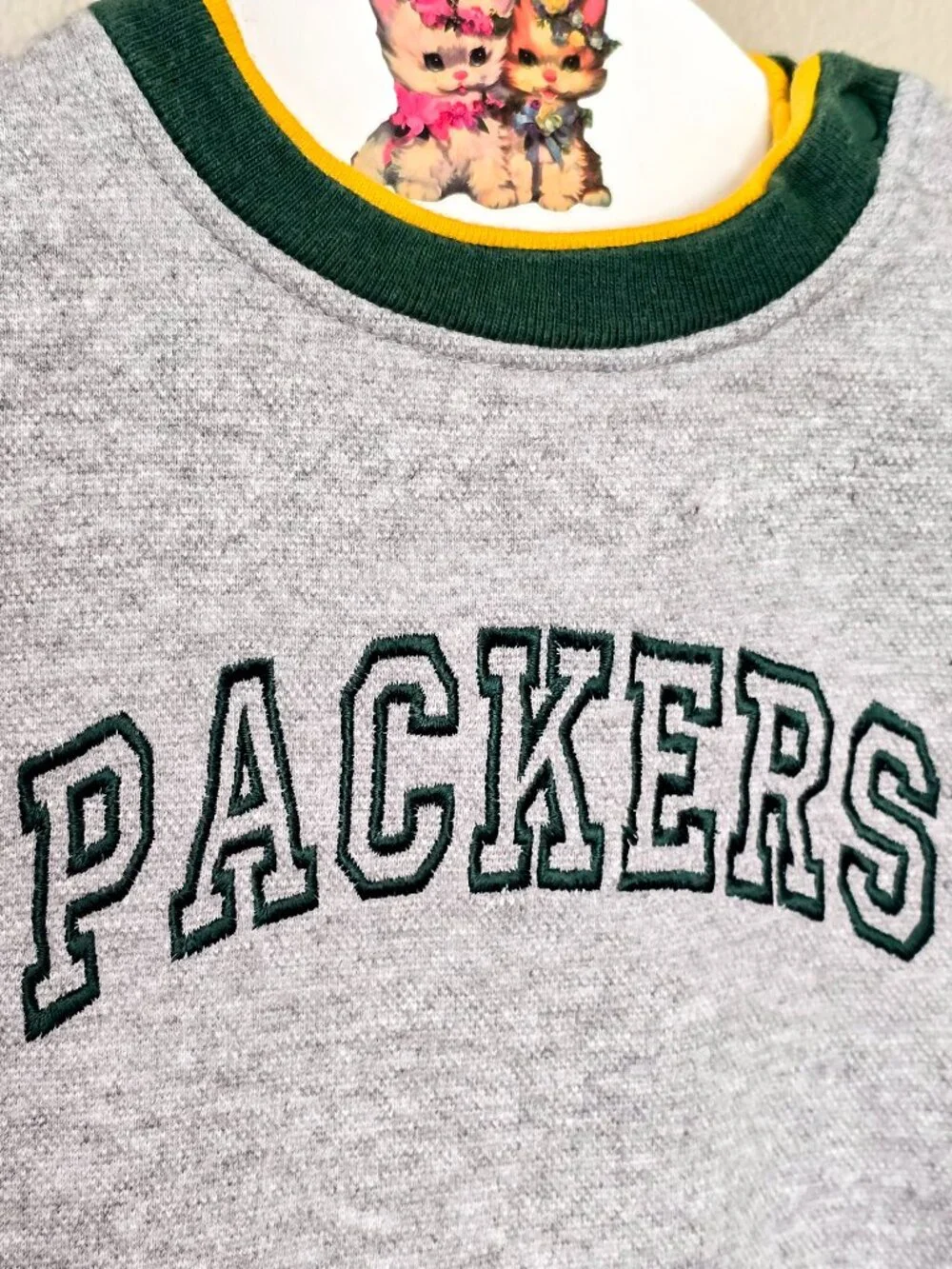 Vintage 1990s Play Football Green Bay Packers Baby Boy 2 Pc Set 6-9 Mos.